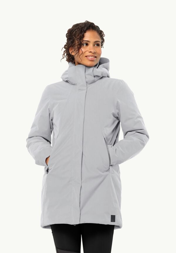 SALIER COAT - moonwalk XS - Women's waterproof winter coat – JACK WOLFSKIN