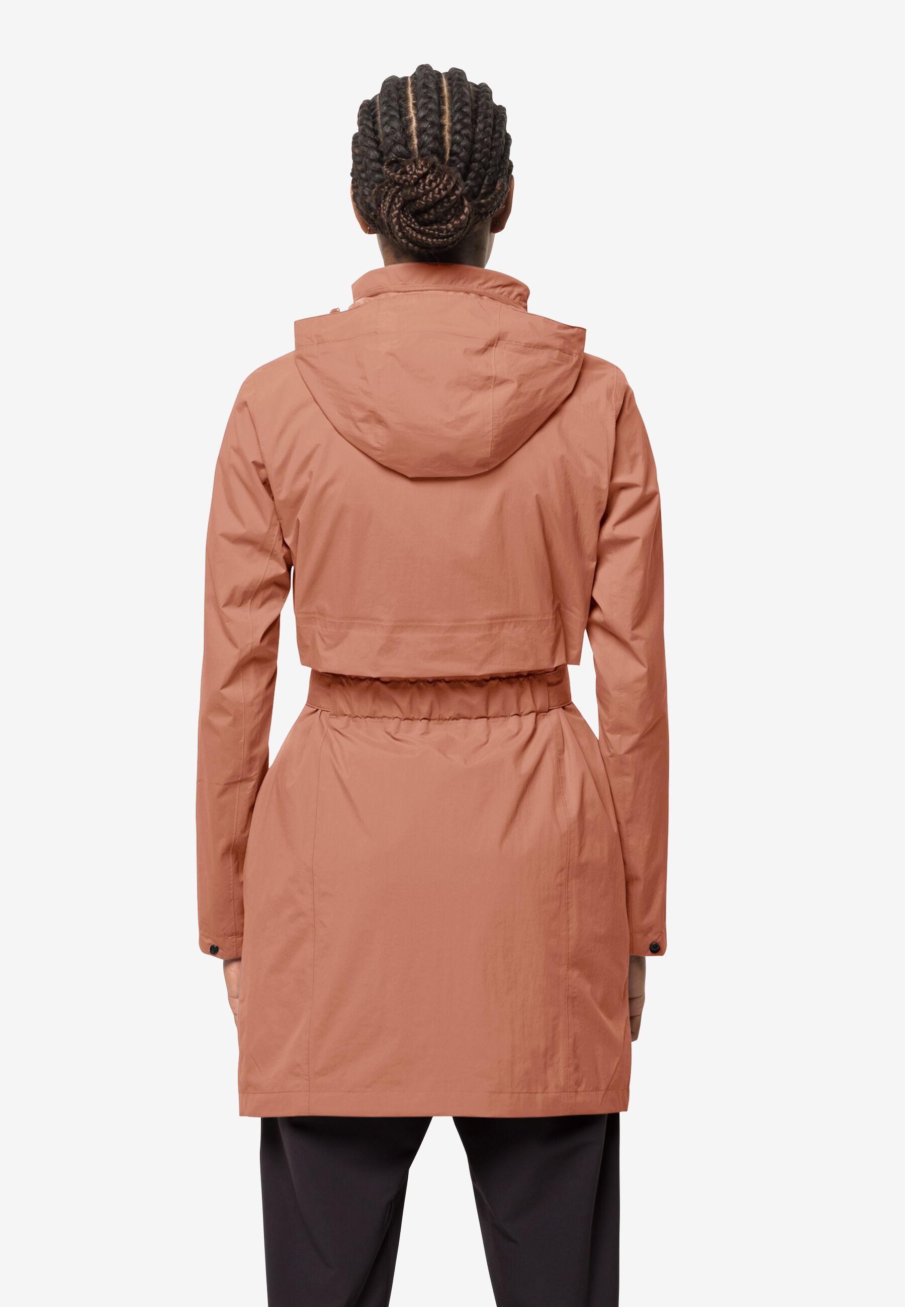 NORDEN PORT COAT W Astro Dust XXL Women's raincoat Women's